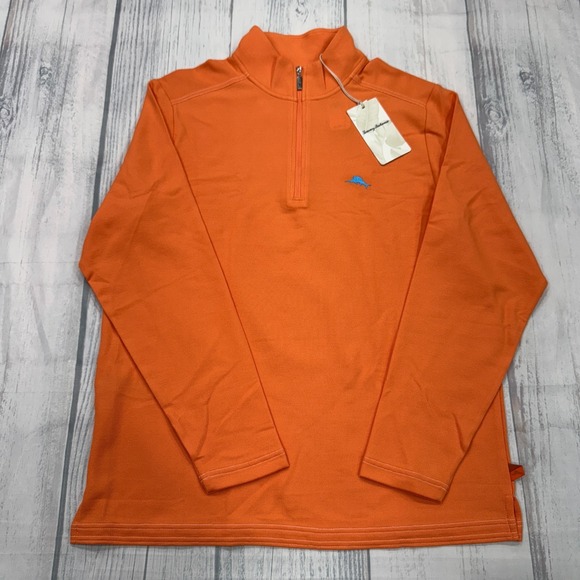 Tommy Bahama Other - NWT Tommy Bahama Island Zone 1/2 Zip Emfielder 2.0 Sweater Small Supima Golf Men